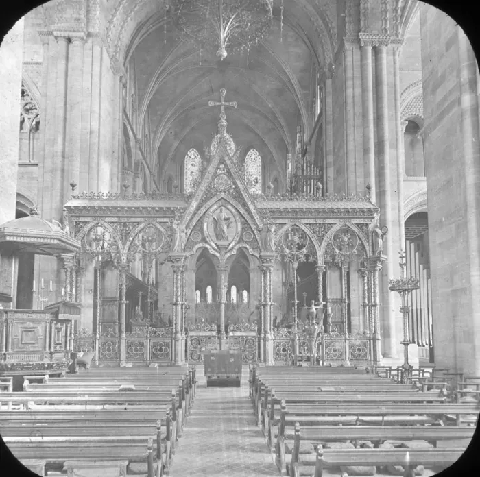Framed Print : English Cathedrals - Hereford Cathedral Framed Print : English Cathedrals - Hereford Cathedral