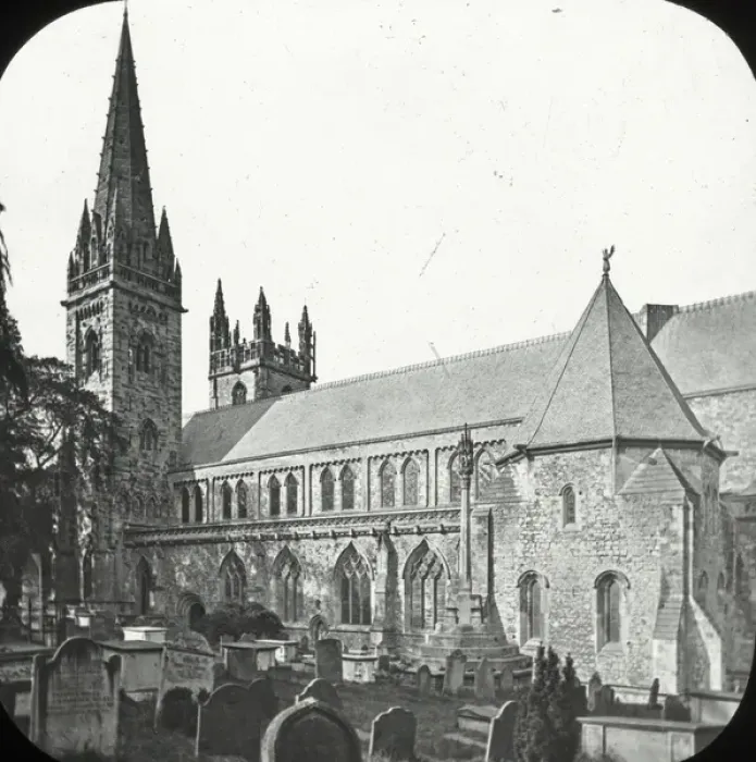 Framed Print : English Cathedrals - LLandaffCathedral Framed Print : English Cathedrals - LLandaffCathedral