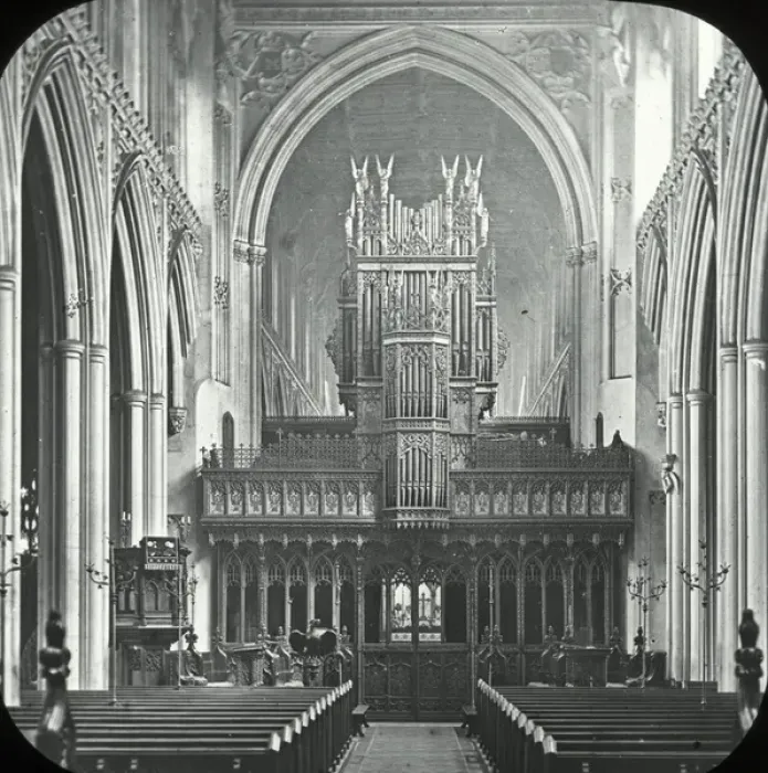 Framed Print : English Cathedrals - Manchester Choir Framed Print : English Cathedrals - Manchester Choir
