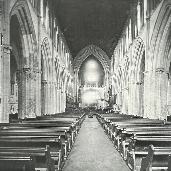 English Cathedrals - Nave of Cathedral