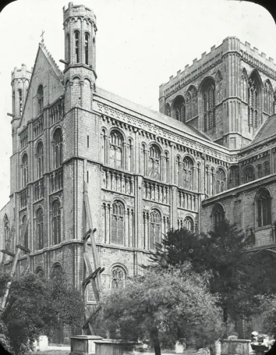 Framed Print : English Cathedrals - Peterborough Cathedral Framed Print : English Cathedrals - Peterborough Cathedral