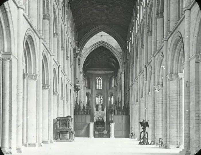 Framed Print : English Cathedrals - Peterborough Cathedral Framed Print : English Cathedrals - Peterborough Cathedral