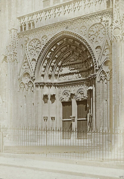 English Cathedrals - Porch, Bayeux Cathederal