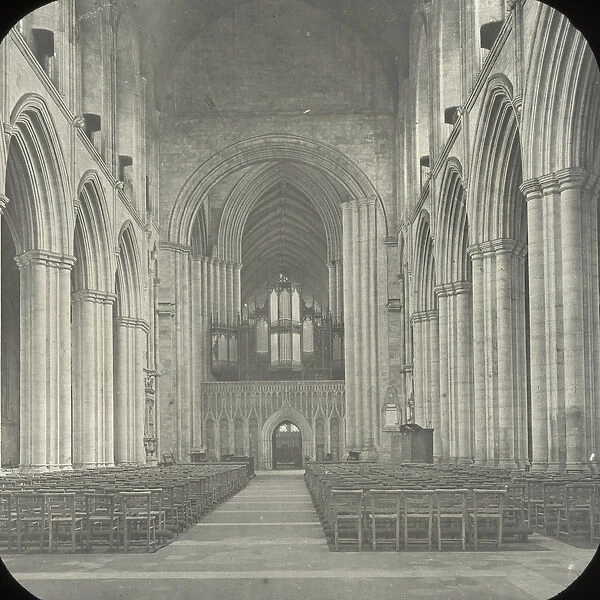 English Cathedrals - Ripon Cathedral Nave