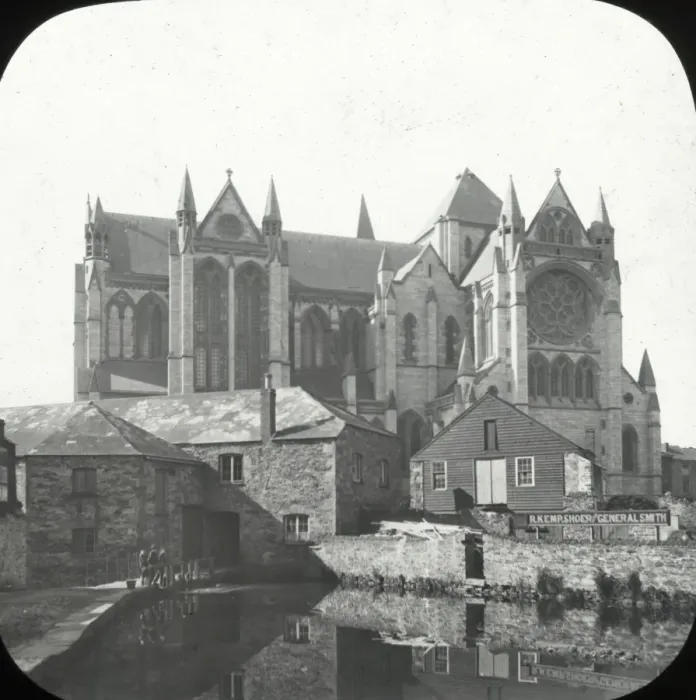 Framed Print : English Cathedrals - truro cathedral Framed Print : English Cathedrals - truro cathedral
