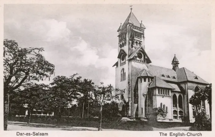 Framed Print : English church in Dar-es-Salaam, Tanzania Framed Print : English church in Dar-es-Salaam, Tanzania
