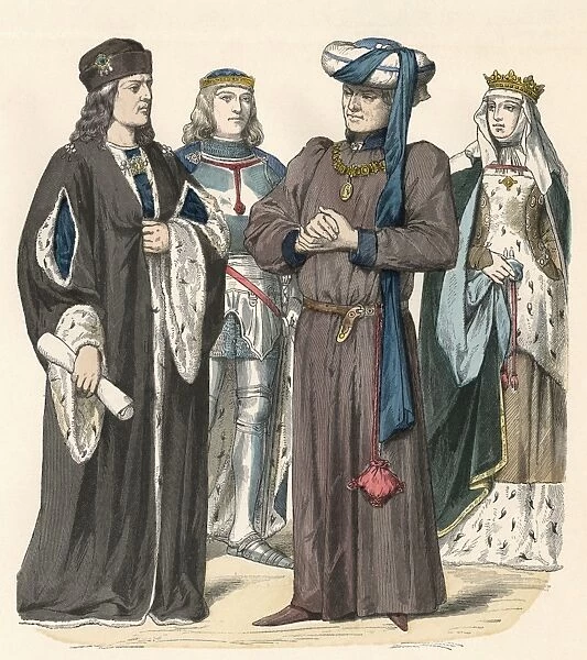 English Costume 1470
