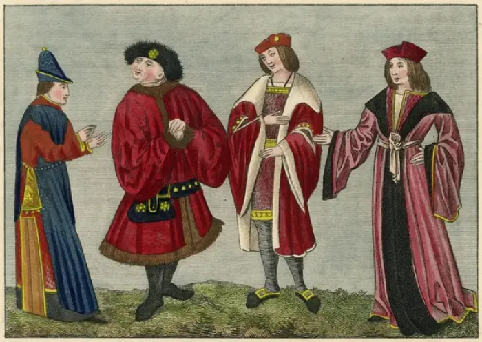 Framed Print : English Courtiers C15+ Framed Print : English Courtiers C15+