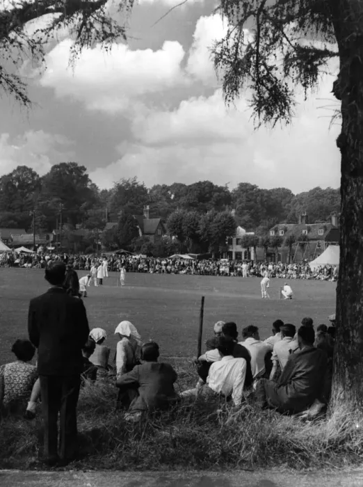 Framed Print : English Cricket Match Framed Print : English Cricket Match