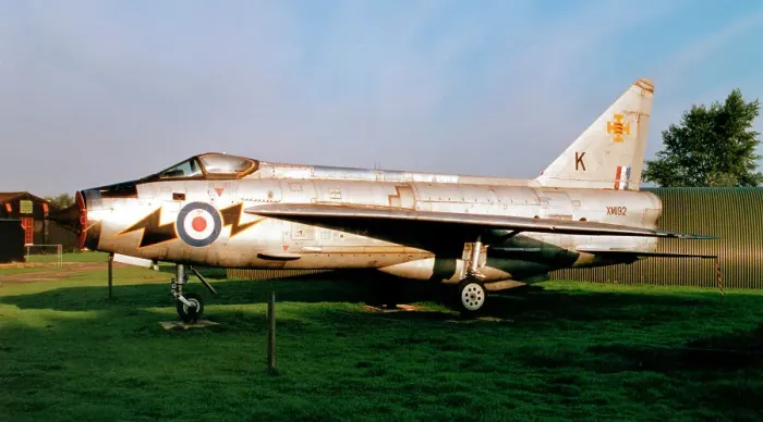 Framed Print : English Electric Lightning F. 1A 8413M - XM192
