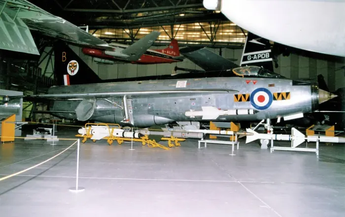 Framed Print : English Electric Lightning F. 1A XM135 Framed Print : English Electric Lightning F. 1A XM135