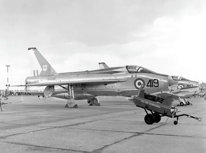 Framed Print : English Electric Lightning T5 XS419 Framed Print : English Electric Lightning T5 XS419