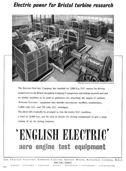 Framed Print : English Electric Power For Bristol Turbine Research Framed Print : English Electric Power For Bristol Turbine Research
