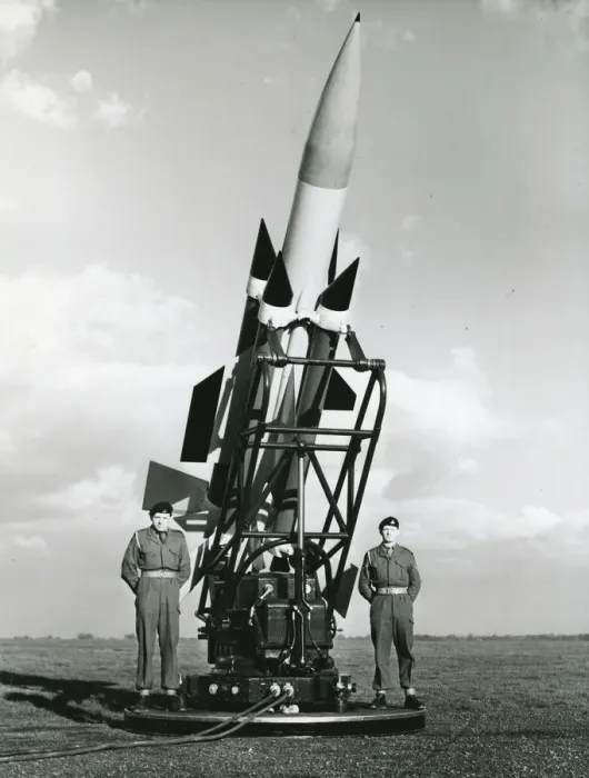 Framed Print : English Electric Thunderbird guided missile system Framed Print : English Electric Thunderbird guided missile system