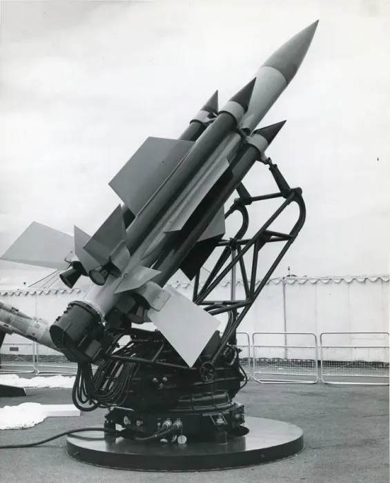 Framed Print : English Electric Thunderbird surface-to-air guided missile Framed Print : English Electric Thunderbird surface-to-air guided missile