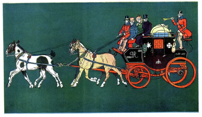 Framed Print : English Mail Coach of 1830 Framed Print : English Mail Coach of 1830