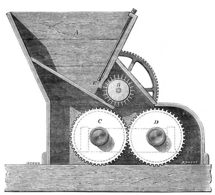 Framed Print : English Malt Crusher Framed Print : English Malt Crusher