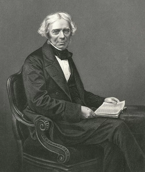 English Scientist Michael Faraday Portrait
