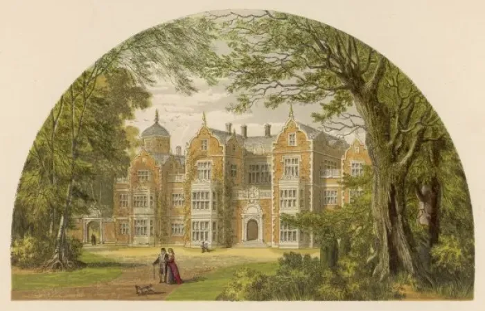 Framed Print : English Stately Home Framed Print : English Stately Home