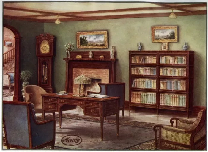 Framed Print : English Study 1911 Framed Print : English Study 1911