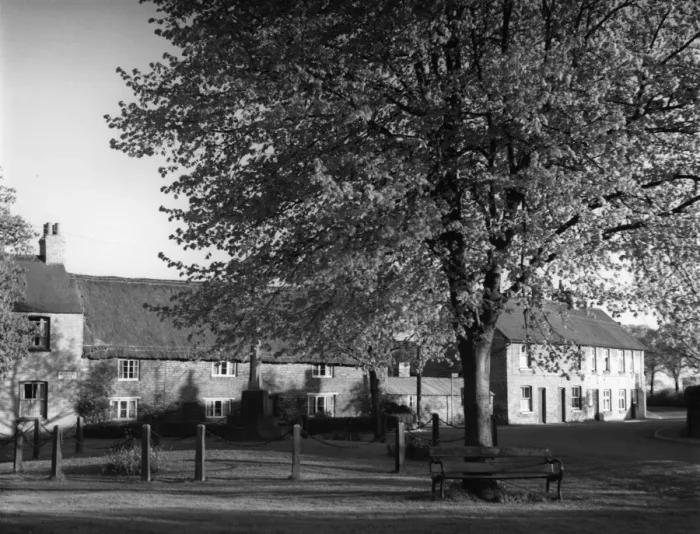 Framed Print : English Village Green Framed Print : English Village Green