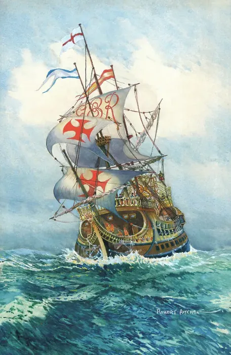 Framed Print : English Warships - Tudor? Framed Print : English Warships - Tudor?