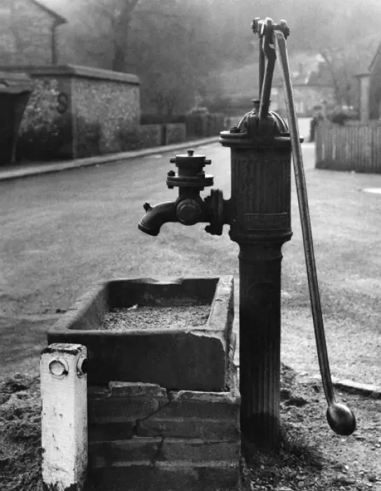 Framed Print : English Water Pump Framed Print : English Water Pump