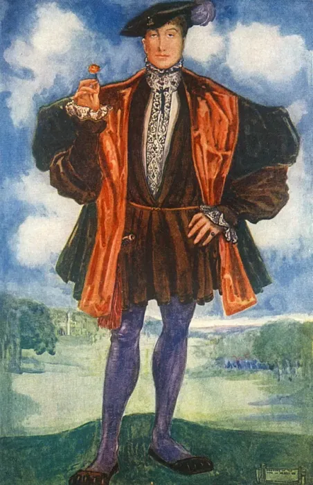 Framed Print : Englishman 1530 Framed Print : Englishman 1530