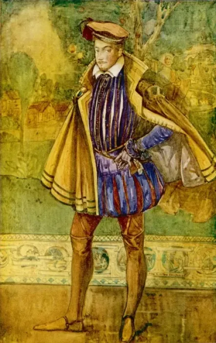 Framed Print : Englishman 1580 Framed Print : Englishman 1580