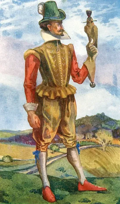 Framed Print : Englishman 1610 Framed Print : Englishman 1610