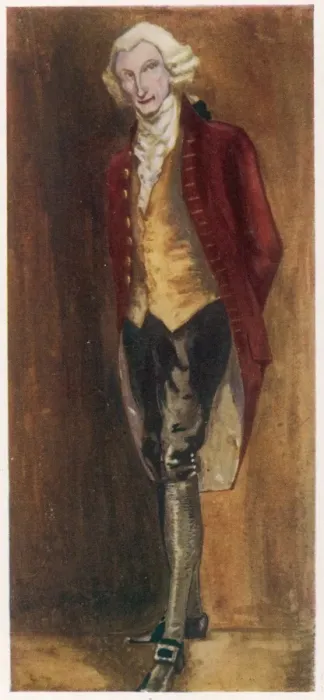 Framed Print : Englishman of 1790 Framed Print : Englishman of 1790