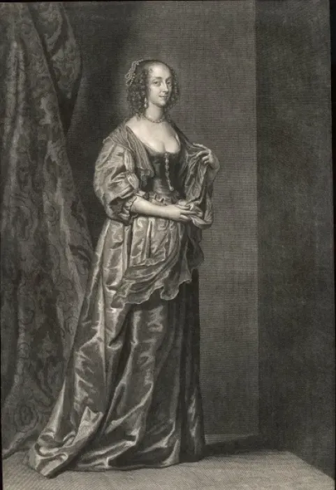 Framed Print : Englishwoman 1636 Framed Print : Englishwoman 1636