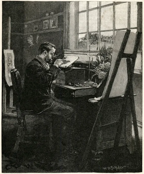 Framed Print : ENGRAVER AT WORK Framed Print : ENGRAVER AT WORK