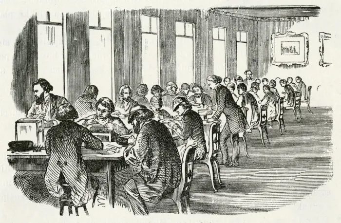 Framed Print : ENGRAVERS WORKSHOP Framed Print : ENGRAVERS WORKSHOP