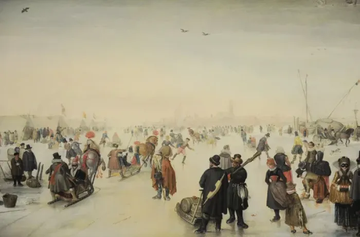 Framed Print : Enjoying the Ice near a Town, c. 1620, by Hendrick Avercamp Framed Print : Enjoying the Ice near a Town, c. 1620, by Hendrick Avercamp