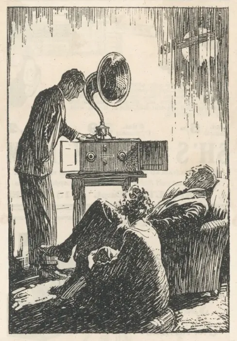 Framed Print : Enjoying the Radio 1926 Framed Print : Enjoying the Radio 1926