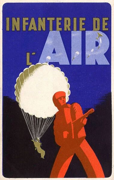 Enlist with Free French Infantry of the Air (Paratroopers)