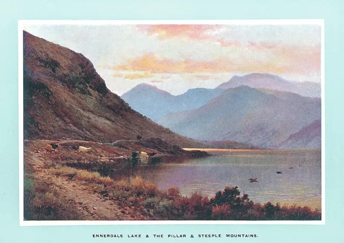 Framed Print : Ennerdale Lake and the Pillar Steeple Mountains Framed Print : Ennerdale Lake and the Pillar Steeple Mountains