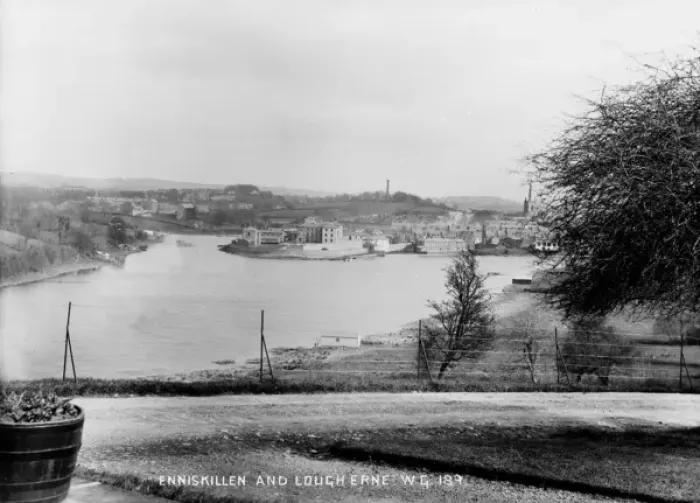 Framed Print : Enniskillen and Lough Erne Framed Print : Enniskillen and Lough Erne