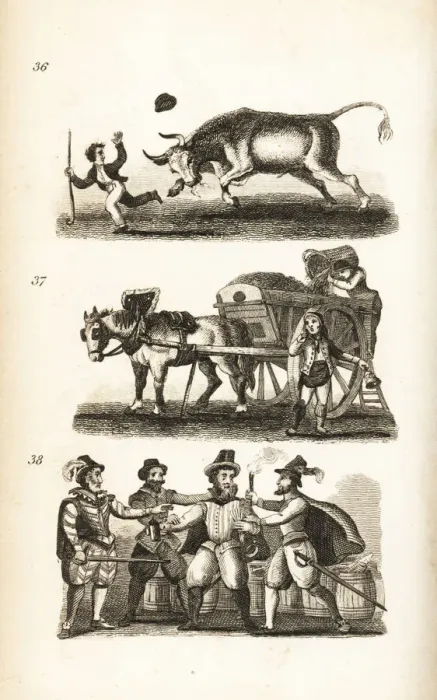 Framed Print : The Enraged Ox, the Dustman and the Taking of Guy Fawkes Framed Print : The Enraged Ox, the Dustman and the Taking of Guy Fawkes