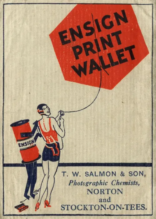Framed Print : Ensign Print Wallet for Photographs and negatives Framed Print : Ensign Print Wallet for Photographs and negatives