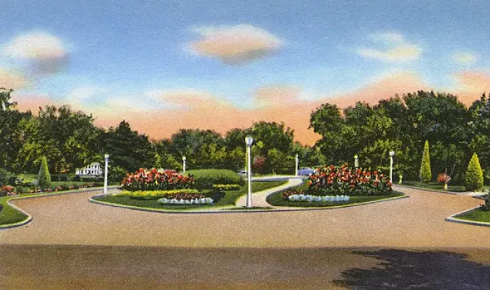 Framed Print : Entrance to Antelope Park, Lincoln, Nebraska, USA Framed Print : Entrance to Antelope Park, Lincoln, Nebraska, USA