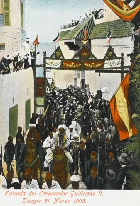 Framed Print : Entrance of Emperor Wilhelm II into Tangiers Framed Print : Entrance of Emperor Wilhelm II into Tangiers