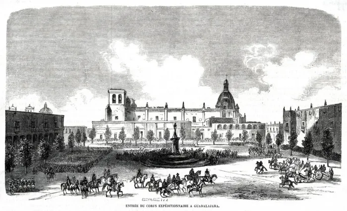 Framed Print : Entrance of the Expeditionary Corps to Guadalajara Framed Print : Entrance of the Expeditionary Corps to Guadalajara