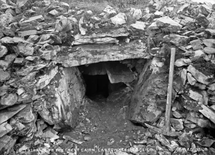 Framed Print : Entrance to the Great Cairn, Carrowkeel, Co. Sligo Framed Print : Entrance to the Great Cairn, Carrowkeel, Co. Sligo