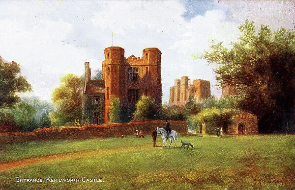 Entrance to Kenilworth Castle, Warwickshire