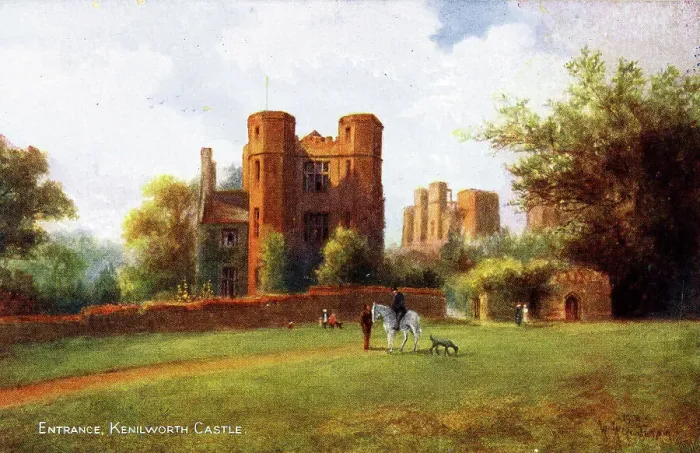 Framed Print : Entrance to Kenilworth Castle, Warwickshire Framed Print : Entrance to Kenilworth Castle, Warwickshire