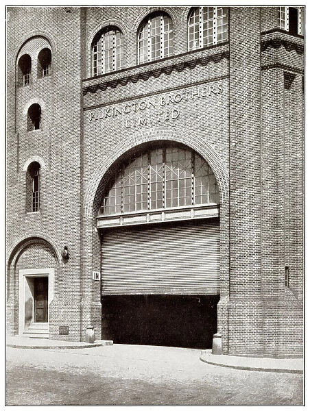 Entrance to Loading Dock, Pilkington Ltd, North London