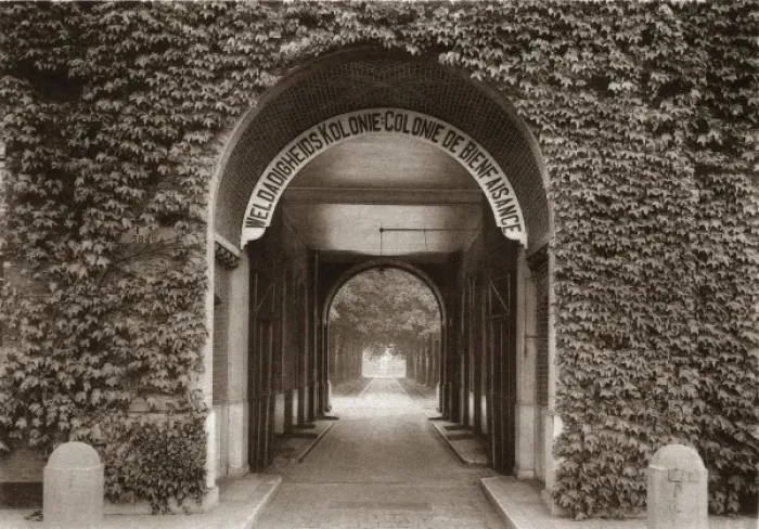 Framed Print : Entrance to Merxplas Labour Colony, Belgium Framed Print : Entrance to Merxplas Labour Colony, Belgium