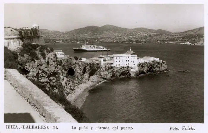Framed Print : Entrance to the port, Ibiza, Balearic Islands, Spain Framed Print : Entrance to the port, Ibiza, Balearic Islands, Spain